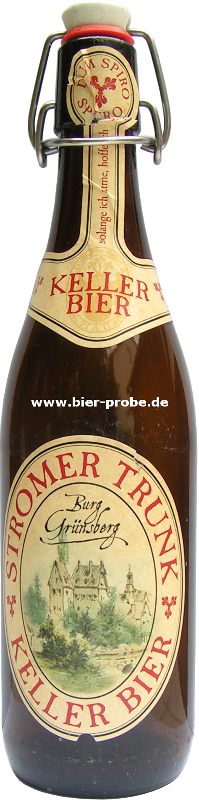 Bier : Stromer : Keller Bier