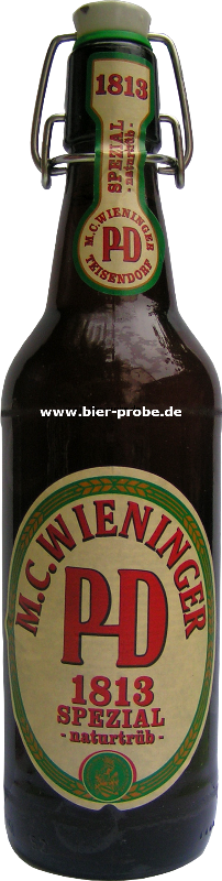 Bier : Wieninger : 1813 Spezial