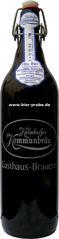 Bier : Kulmbacher Kommunbräu Hell