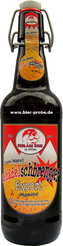 Bier : Franken Bräu : Schädelschbrengger Export
