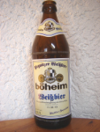 Bier : Böheim Weissbier