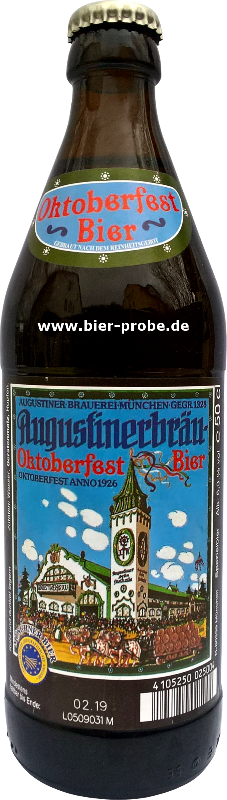 Augustiner Oktoberfestbier Note 1 55