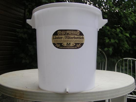 Bier Brauen : Technik : Gärbottich : Brau Partner Filterfix 35l